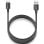 Cable USB NGS ZYRO-AC Black 1m USB-A a USB-C 15W 480Mbps PVC