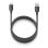 Cable USB NGS ZYRO-AC Black 1m USB-A a USB-C 15W 480Mbps PVC