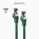 Cable de red Nanocable 10.20.2001-GR Cat.8.1 SSTP 1 m verde LSZH OFC