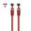 Cable de red Nanocable 10.20.2000-L25-R Cat.8.1 SSTP 0,25 m Rojo LSZH