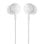 Kopfhörer NGS Cross Step White kabelgebunden USB-C In-Ear mit Mikrofon Weiß