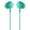 Auriculares NGS Cross Drift Mint con cable Jack 3.5 mm Uso Llamadas y Música Micrófono Control en Cable Color Menta
