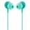 Auriculares NGS Cross Drift Mint con cable Jack 3.5 mm Uso Llamadas y Música Micrófono Control en Cable Color Menta