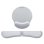 Pack Reposamuñecas Subblim Ergo Memoryflex Plata