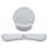 Pack Reposamuñecas Subblim Ergo Memoryflex Plata