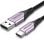 Cable USB Vention CODVH Tipo-C 2 m Trenzado 3A 480Mbps Púrpura