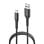 Cable USB NGS KNOT-AC USB-A a USB-C 1m carga rápida nylon trenzado