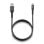 Cable USB NGS KNOT-AC USB-A a USB-C 1m carga rápida nylon trenzado negro