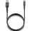 Cable USB NGS KNOT-AC USB-A a USB-C 1m carga rápida nylon trenzado negro