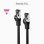 Cable de red Nanocable Cat8.1 SSTP 7 m LSZH negro