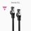 Câble Réseau Nanocable Cat.8.1 SSTP LSZH 10 m Noir