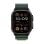 Apple Watch Ultra 2 4G LTE GPS NFC 49mm OLED Titane Noir Bracelet Vert M IP6X SpO2