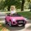 Homcom Coche Eléctrico Para Niños Audi E-tron Velocidad 3-5 Km/h Rosa