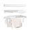 Innovagoods Dryva 100 Tendedero De Pared Plegable Extensible Retráctil Blanco 100 X 9,5 X 2,5 Cm