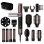 Moldeador Cecotec AirGlam 14in1 Flex Black 1400W 14 Cabezales Pantalla TFT