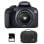 Fotocamera Digitale Reflex Canon EOS 2000D 24.1 MP Zoom Ottico 18-55mm CMOS WiFi NFC SD 4GB Borsa
