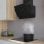 Campana extractora Cecotec Bolero Flux DT 608000 Glass Black Recirculación 60cm con control táctil y Hand Movement Contr