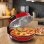 Horno para pizzas Cecotec Fun Pizza&Co Mamma Mía Window 1200 W piedra ventana palas acero