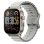 Realme Watch 5 Bluetooth GPS NFC 44mm AMOLED Silber Wasserdicht IP68 SpO2 Pulsmesser