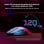 Mouse HyperX Pulsefire Haste 2 S Wireless 26000 DPI Blu Marina Patini Vetro