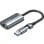 Adaptador Vention CFQHB USB-C USB-A a Gigabit Ethernet 1000Mbps Gris