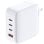 Cargador D-Link DCF-141 GaN 140 W 3x USB-C 1x USB-A Carga Rápida Blanco