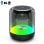 Altoparlanti Dam Electronics Wireless Bluetooth 3W trasparenti con FM e LED