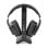 Auricolari Nedis HPRF321BK wireless RF per TV con base di ricarica neri