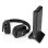 Auricolari Nedis HPRF321BK wireless RF per TV con base di ricarica neri
