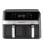 Friggitrice ad aria Dam Electronics Dual 11L 2800W doppio cestello touch e finestra