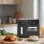 Friggitrice ad aria Dam Electronics 12,5L 2400W touch e finestra