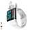 Pulsera de Actividad Dam Electronics G36 Bluetooth 5.0 Pantalla IPS Negra Autonomía 3.5 h Auriculares TWS Salud multideporte
