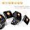 Pulsera de Actividad Dam Electronics G36 Bluetooth 5.0 Pantalla IPS Negra Autonomía 3.5 h Auriculares TWS Salud multideporte