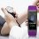 Pulsera de actividad Dam Electronics ID115 Bluetooth Pantalla TFT Color 0,96" Monitor cardíaco Notificaciones Negro
