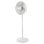 Ventilador de pie Jata JVVP3060 blanco 3 velocidades oscilante 128 cm