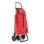 Chariot de courses Rolser I-Max MF 4L aluminium rouge 43L pliable