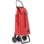 Chariot de courses Rolser I-Max MF 4L aluminium rouge 43L pliable