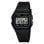 CASIO F-91W-1YEG 38mm Digital Negro Resina Cronómetro Alarma Retroiluminación LED Unisex