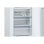 Frigorífico Combi Bosch KGN36VWDB No Frost 186 cm 326 L D Blanco Puertas Reversibles