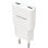 Caricatore Nanocable 2xUSB-C PD 25W Bianco ricarica rapida Power Delivery