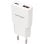 Caricatore Nanocable 10.10.2028 USB-C PD 30W USB-A QC Compatto Bianco