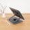 Support pour ordinateur portable TooQ PH-DAFNE-G rotation 360°, acier, 11''-17'' gris foncé
