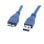 Cable USB Lanberg CA-US3M-10CC-0005-B 0,5 m Micro-USB A a USB A Azul