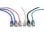 Cable réseau Gembird PP6-0.25M/W Cat6 blindé 0,25 m blanc