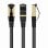 Cable de red Gembird PP8-LSZHCU-BK-2M Cat8 2 m S/FTP chapado en oro negro