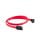 Cable SATA Lanberg CA-SASA-12CU-0050-R 0,5 m SATA III Rojo Hembra