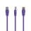 Cabo de Rede Gembird RJ45 Cat5e 0.5m UTP Roxo