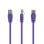 Cabo de Rede Gembird RJ45 Cat5e 0.5m UTP Roxo