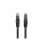 Cabo de rede Lanberg PCU6-10CU-0025-BK Cat6 0,25 m F/UTP preto