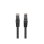 Cabo de rede Lanberg PCU6-10CU-0025-BK Cat6 0,25 m F/UTP preto